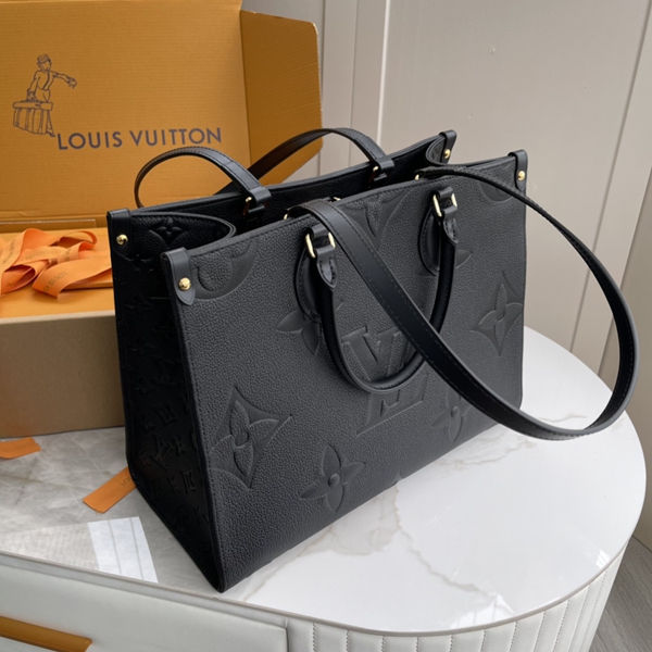 ルイヴィトンバッグ側面デザイン